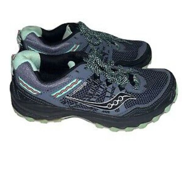 Saucony Excursion TR T12 S10451-3 RUNANYWHERE grey/aqua 8.5 (women) - Picture 2 of 8